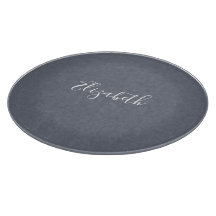 Personalisiert Moderne Elegante Blaue Graue Linse