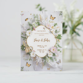 [Personalisiert] Moderne Hochzeit im Garten Einladung