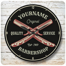 Personalisiert NAME Barber Straight Razor Barbersh