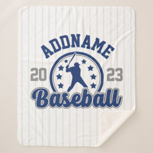 Personalisiert NAME Baseball Team Player Game Sherpadecke