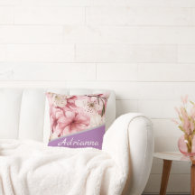 Personalisiert Name Chic Cherry Blossom Pink