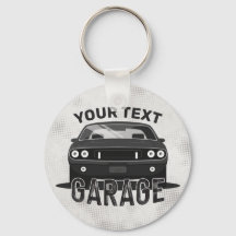 Personalisiert NAME Classic Muscle Garage Retro