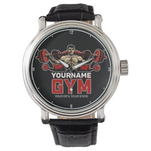 Personalisiert NAME Fitness Zuhause GYM Gewichtsab Armbanduhr