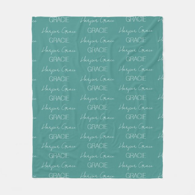 Personalisiert Name Fleece Blanket (Vorderseite)