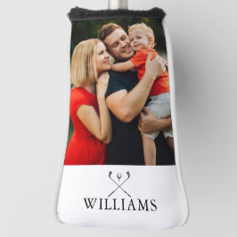 Personalisiert Name Golf Clubs Foto Headcover