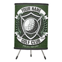 Personalisiert NAME Golfer Golfclub Turf Clubhaus
