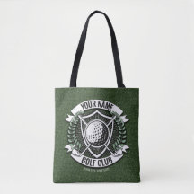 Personalisiert NAME Golfer Golfclub Turf Clubhaus