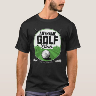 Personalisiert NAME Golfing Pro Golf Club Player T-Shirt