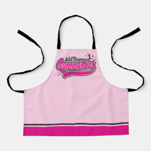 Personalisiert NAME Gymnast Split Leap Gymnastik Schürze