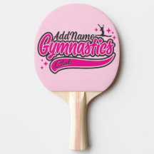 Personalisiert NAME Gymnast Split Leap Gymnastik