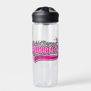 Personalisiert NAME Gymnast Split Leap Gymnastik Trinkflasche