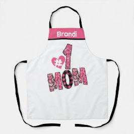 Personalisiert Name Mama Nummer 1 Koch Baker-Gesch Schürze