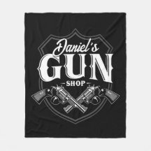 Personalisiert NAME Old Revolvers Gun Shop Feuerwa