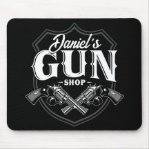 Personalisiert NAME Old Revolvers Gun Shop Feuerwa