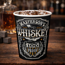 Personalisiert NAME Old West Whiskey Brauerei Bar