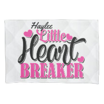 Personalisiert NAME Pink Kleiner Herzschlag