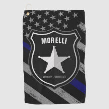 Personalisiert NAME Police Officer Sheriff Polizis