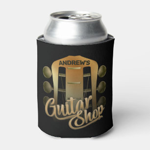 Personalisiert NAME Rock Music Gitarre Shop Musike Dosenkühler