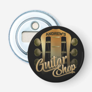 Personalisiert NAME Rock Music Gitarre Shop Musike Flaschenöffner