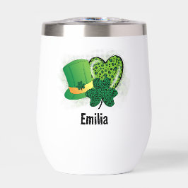 Personalisiert Name St Patricks Day Kleeblatt Clov