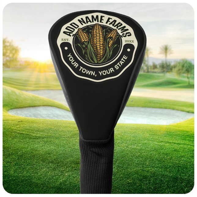 Personalisiert NAME Sweet Corn Garden Farm Bauer Golf Headcover (Von Creator hochgeladen)