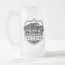 Personalisiert NAME Trucking Big Rig Semi Trucker