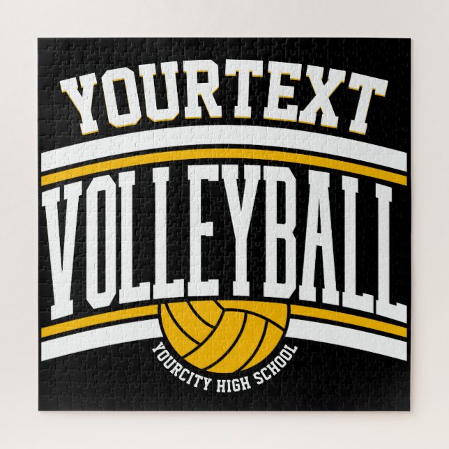 Personalisiert NAME Volleyball-Mannschaft (Vertikal)