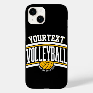 Personalisiert NAME Volleyball-Mannschaft Case-Mate iPhone 14 Hülle