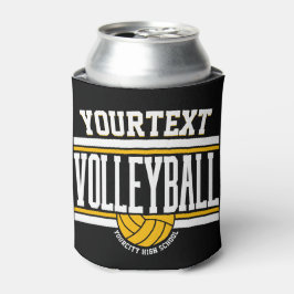 Personalisiert NAME Volleyball-Mannschaft Dosenkühler