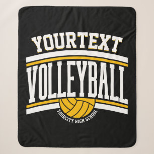 Personalisiert NAME Volleyball-Mannschaft Sherpadecke