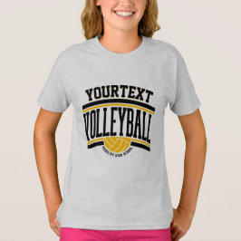 Personalisiert NAME Volleyball-Mannschaft T-Shirt