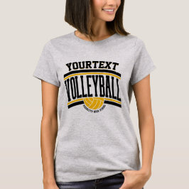 Personalisiert NAME Volleyball-Mannschaft T-Shirt