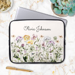 Personalisiert Name Wildblume Garten Laptopschutzhülle<br><div class="desc">Bringen Sie mit unserem Wildblume Garden Laptop Sleeve eine Touch Naturschönheit in Ihren Raum. Entdecken Sie eine schöne Sammlung von bunten Blumen bringen den Charme der Natur innen. Es verleiht jedem Ambiente eine Touch natürlicher Eleganz. Gut als Geschenk für Natur- und Blume-Liebhaber.</div>