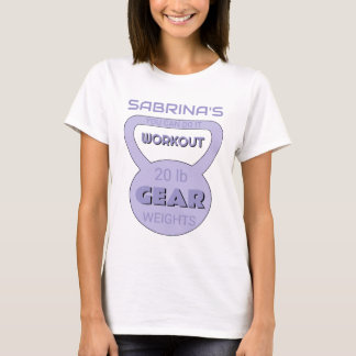 Personalisiert Name Workout Geber T-Shirt