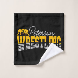 Personalisiert NAME Wrestling School Team Wrestler Badhandtuch Set