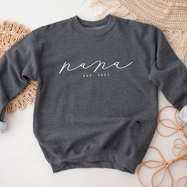 Personalisiert Nana Grandma Sweatshirt (Von Creator hochgeladen)