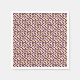 Personalisiert, Niedlich Leopard Muster Tumbler Serviette