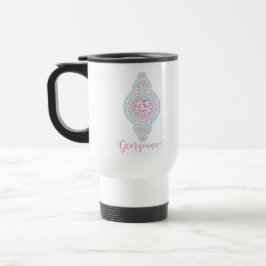 Personalisiert Niedliche Kawaii Bunny Ornamental M Reisebecher