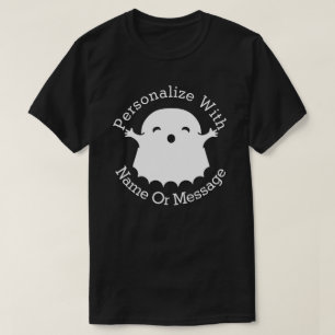 PERSONALISIERT Niedliches Klein Ghost T-Shirt