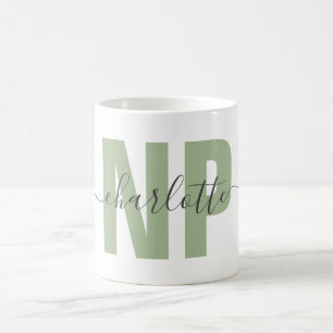 Personalisiert NP Nurse Practitioner Abschluss Chi Kaffeetasse