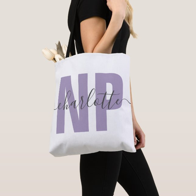 Personalisiert NP Nurse Practitioner Abschluss Chi Tasche (Von Nahem)