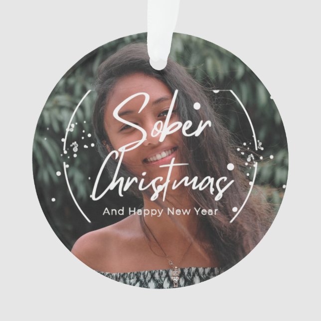 Personalisiert nüchtern ornament (Vorderseite)