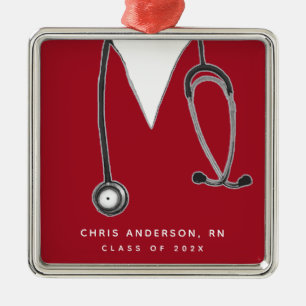 Personalisiert Nurse Abschluss Gift Metal Ornament Aus Metall