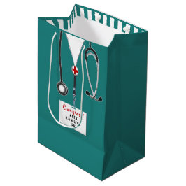 Personalisiert Nurse Abschluss Mittlere Geschenkta Geschenktüte