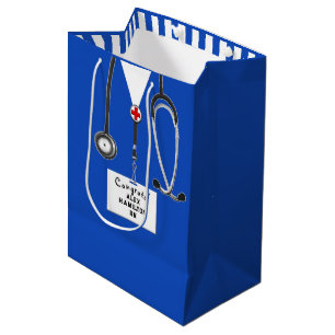 Personalisiert Nurse Abschluss Mittlere Geschenkta Geschenktüte