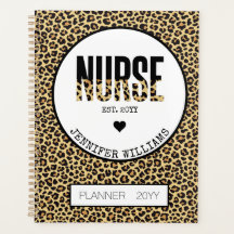 Personalisiert Nurse Cheetah RN Registered Nurse