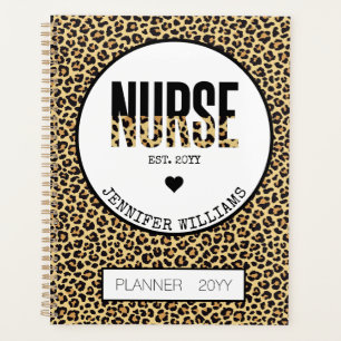 Personalisiert Nurse Cheetah RN Registered Nurse Planer