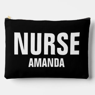 Personalisiert Nurse Individuelle Name Zubehörtasche