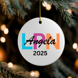 Personalisiert Nurse Ornament 2025, Custom rn,np