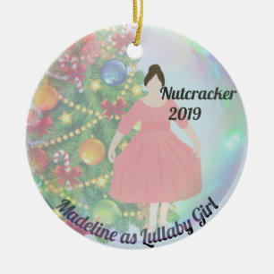 Personalisiert Nutcracker Ornament - Lullaby Girl